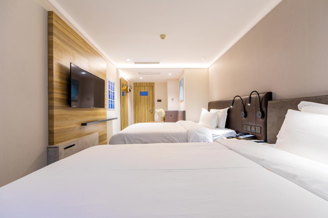 Hanting Premium Hotel Shanghai Dapu Bridge Riyueguang Shopping Mall Exteriér fotografie
