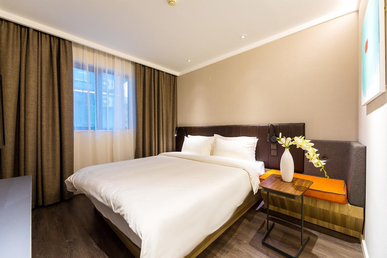 Hanting Premium Hotel Shanghai Dapu Bridge Riyueguang Shopping Mall Exteriér fotografie