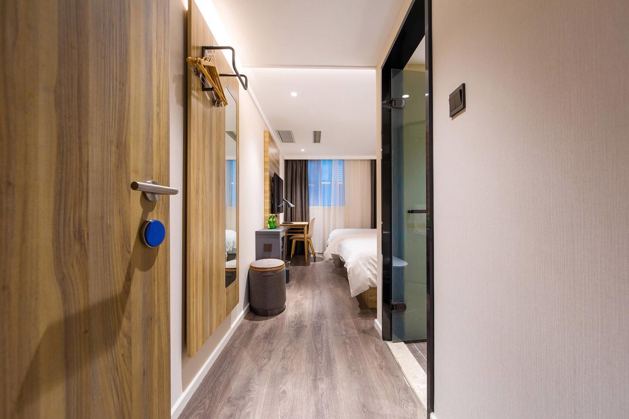 Hanting Premium Hotel Shanghai Dapu Bridge Riyueguang Shopping Mall Exteriér fotografie